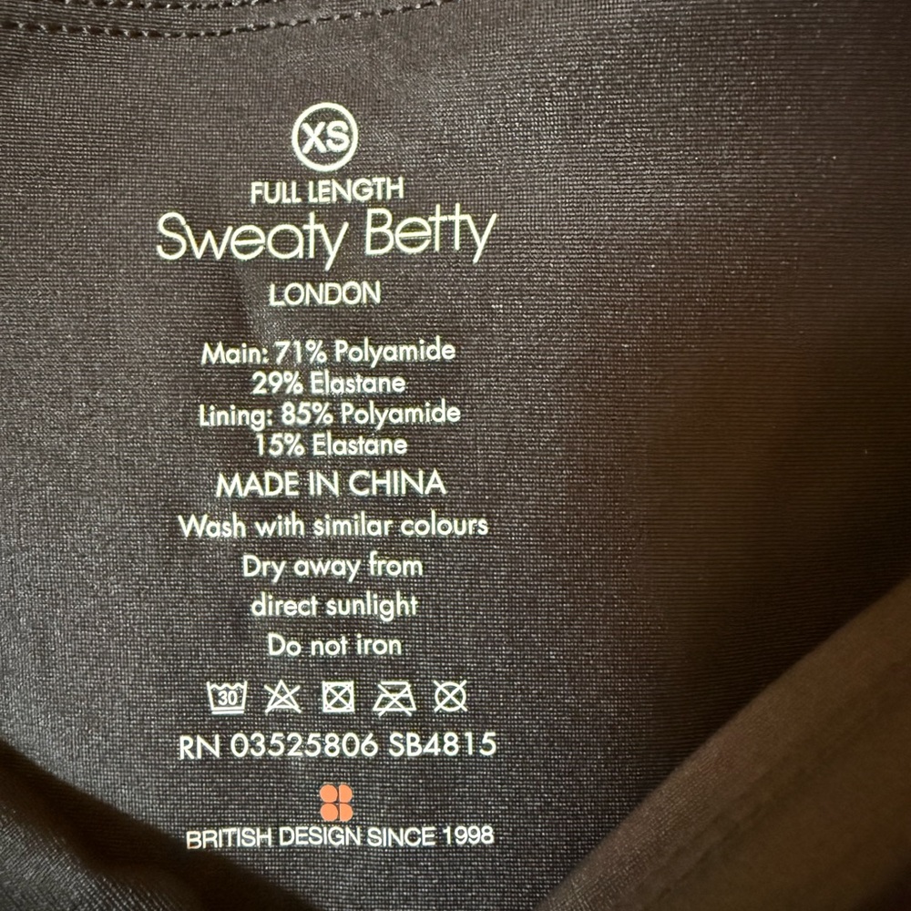 Sweaty Betty High Shine Workout Leggings - Picture 7 of 7